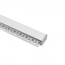 Προφίλ Αλουμινίου Γυψοσανίδας Φαρδύ One side 2m για ταινία LED με Κάλυμμα 30-11545009